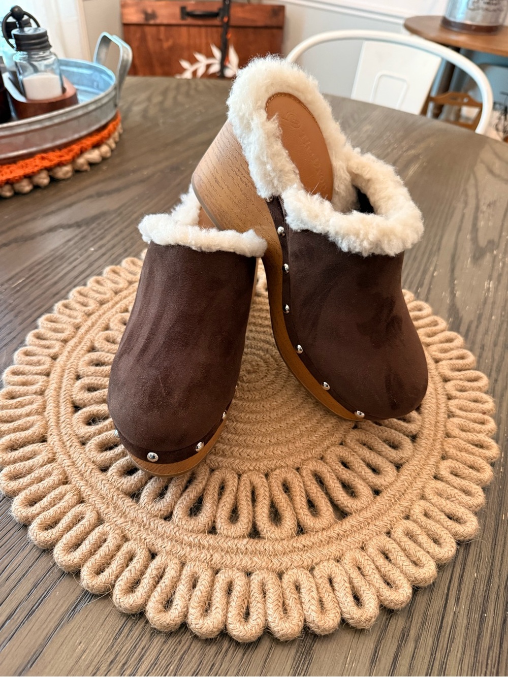 The Drop Women's Francine Clog Sz 6
